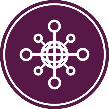 Seo simgesinin vektör illüstrasyonu