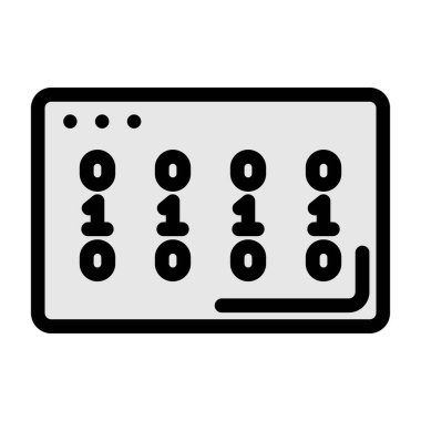 Kolayca değiştirebilen ya da düzenleyebilen sunucu vektör simgesi