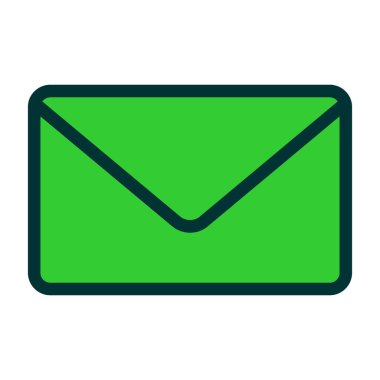 posta simgesi, vektör illüstrasyonu