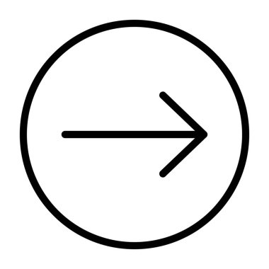 Ok vektör satırı simgesi