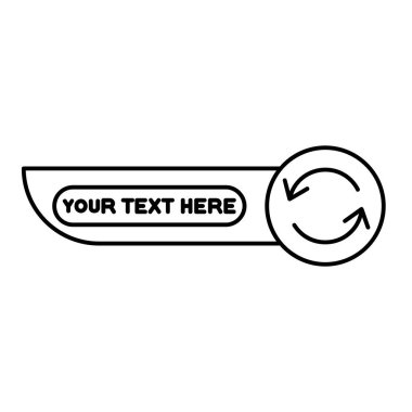 metin satır simgesi tasarımı