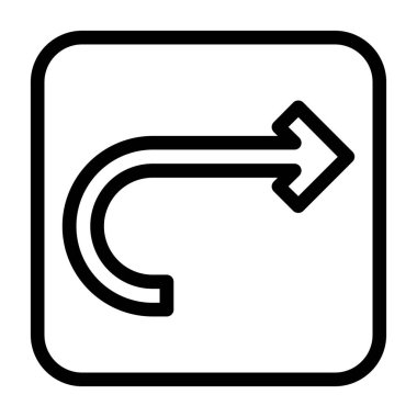 ok simgesi vektör illüstrasyonu