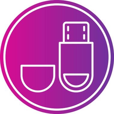 Modern simgenin vektör illüstrasyonu