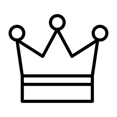 Crown line tarzı simge tasarımı, vektör illüstrasyonu grafikleri imzalayan insanlar