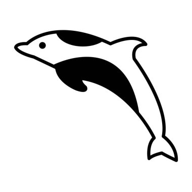 yunus simgesi vektör illüstrasyonu