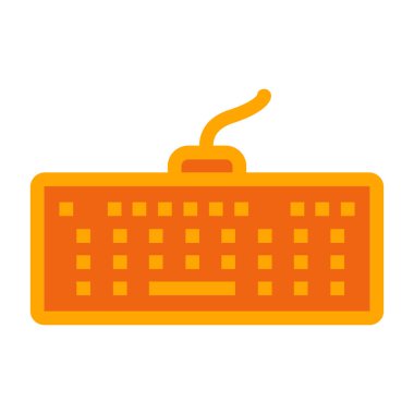 Ofis çalışma simgesinin vektör illüstrasyonu