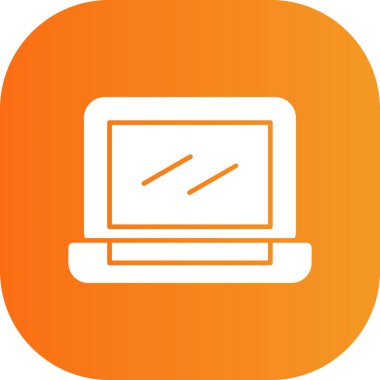 bilgisayar ekran simge vektör çizim