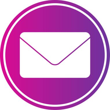 e- posta simgesi vektör illüstrasyonu