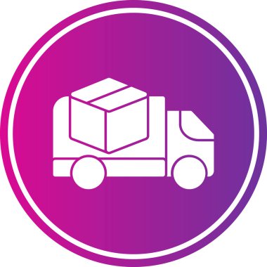 Taşıma simgesinin vektör illüstrasyonu