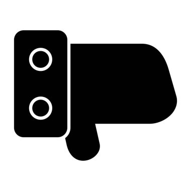 Kamera. Web simgesi basit illüstrasyon