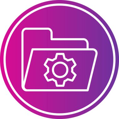 seo modern simgesinin vektör illüstrasyonu