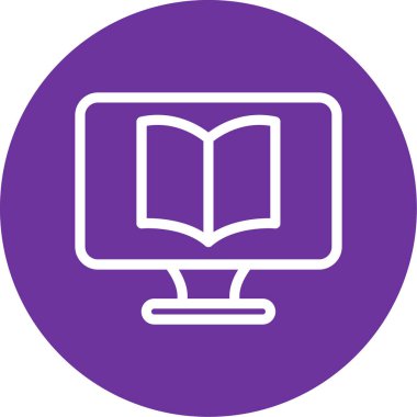 bilgisayar vektör simgesi modern illüstrasyon