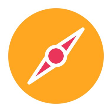 Roket. Web simgesi basit tasarım