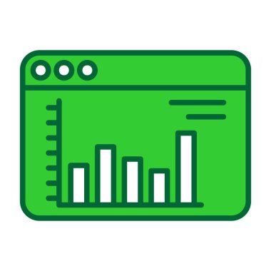 grafik vektörü ince renk simgesi