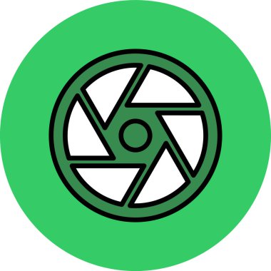 Hedef simgenin vektör illüstrasyonu