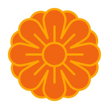 çiçek vektör simge tasarım