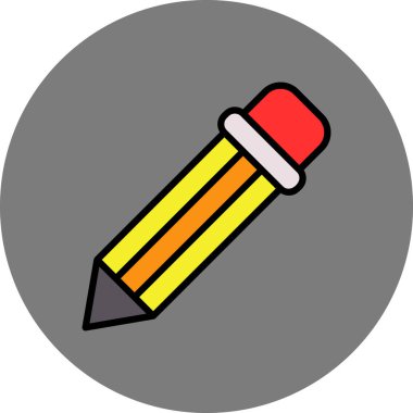 kalem simgesi vektör illüstrasyonu