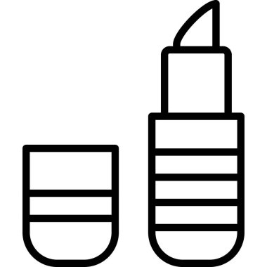 Kozmetik ürün ikonu. Beyaz arkaplanda izole edilmiş web tasarımı için özet kozmetik ürün vektör simgesi