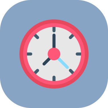 Alarm saat simgesi - gölge biçiminde