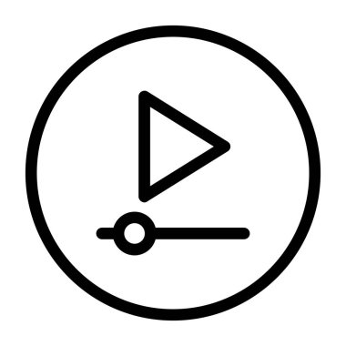 Web simgesi, vektör çizim oynamak