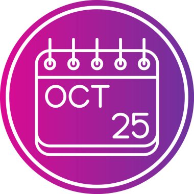 Takvim işareti simgesini, vektör çizim