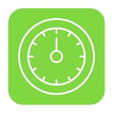 Bir saatin vektör illüstrasyonu