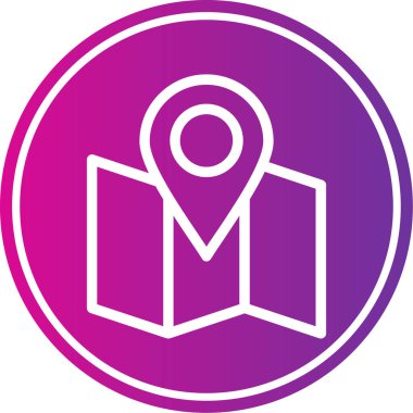 Modern simgenin vektör illüstrasyonu