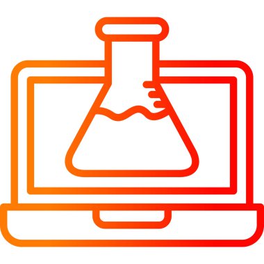 Test tüplü laboratuvar şişesi.
