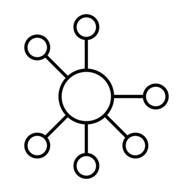 Ağ web simge vektör çizim