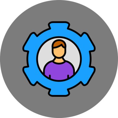 Vitesli bir adamın vektör çizimi