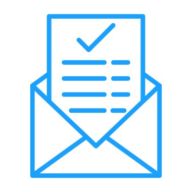 e- posta simgesi vektör illüstrasyonu