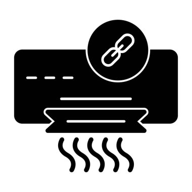 Klima simgesi. Klima vektör simgesi beyaz arka plan üzerinde izole web tasarımı için anahat çizimi