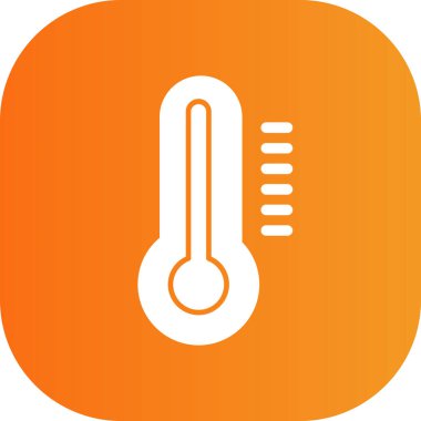 vektör sıcak klima simgesi