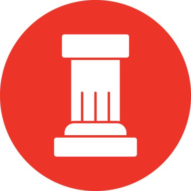 Çekiç. Web simgesi basit illüstrasyon