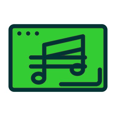 Dizüstü bilgisayar vektör çizimine sahip alışveriş arabası