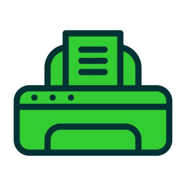 para dolu çizgi vektör simgesi tasarımı