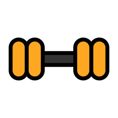 dambıl düz renk simgesi