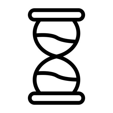 Kum saati simgesi, özet biçimi