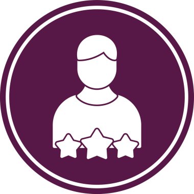 İnsan simgesinin vektör illüstrasyonu