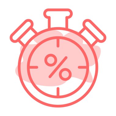 Modern bir simgenin vektör illüstrasyonu