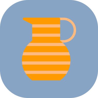 Bir sürahinin vektör illüstrasyonu