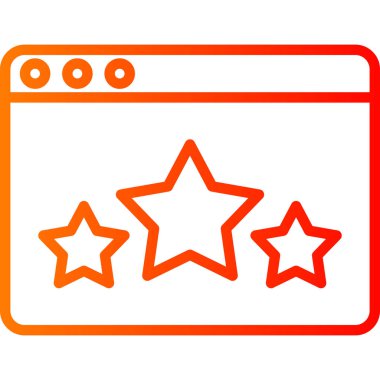 tarayıcı web simgesi basit tasarım