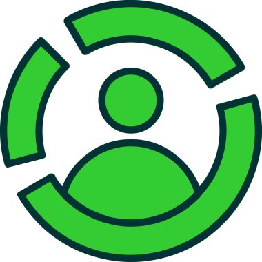 Bozuk para para para simgesi düz stil