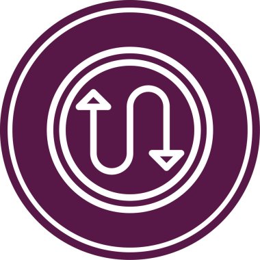 ok simgesinin vektör illüstrasyonu