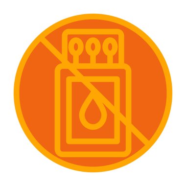 Benzin istasyonu simgesinin vektör illüstrasyonu