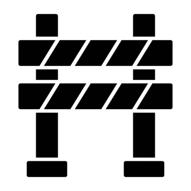 Yol simgesi, vektör illüstrasyonu