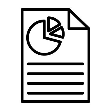 iş veri analiz simgesi, özet biçimi