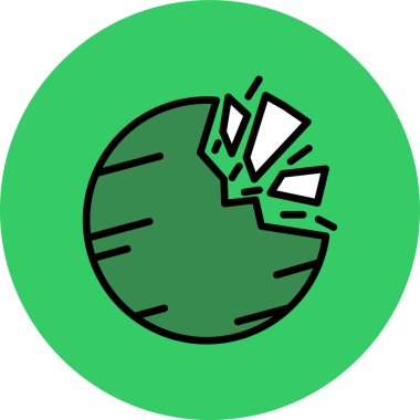 vektör küresel dünya simgesi