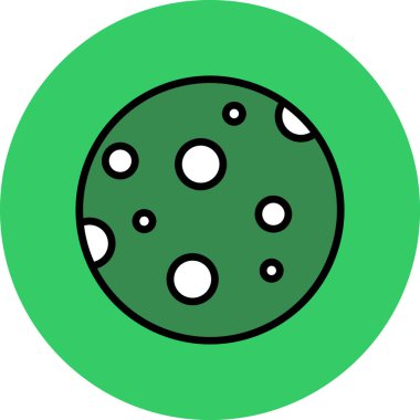 Top. Web simgesi basit illüstrasyon