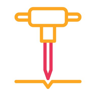 boya silindiri vektör illüstrasyonu